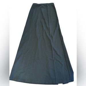 Maitai Maxi Skirt Black Sz Small Excellent 42 inch waist/hem‎